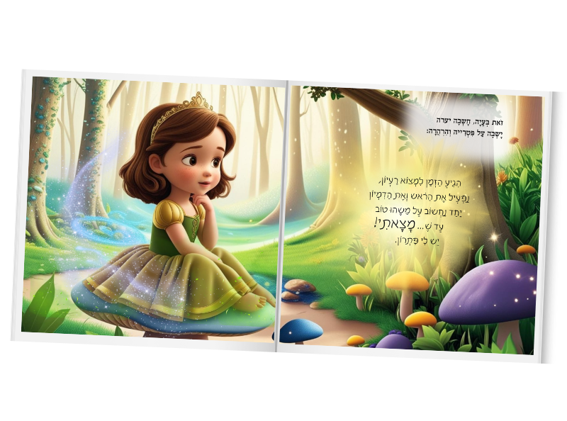 ספר ילדים יערה הנסיכה מוצאת פתרונות ספר ילדים יערה הנסיכה מוצאת פתרונות